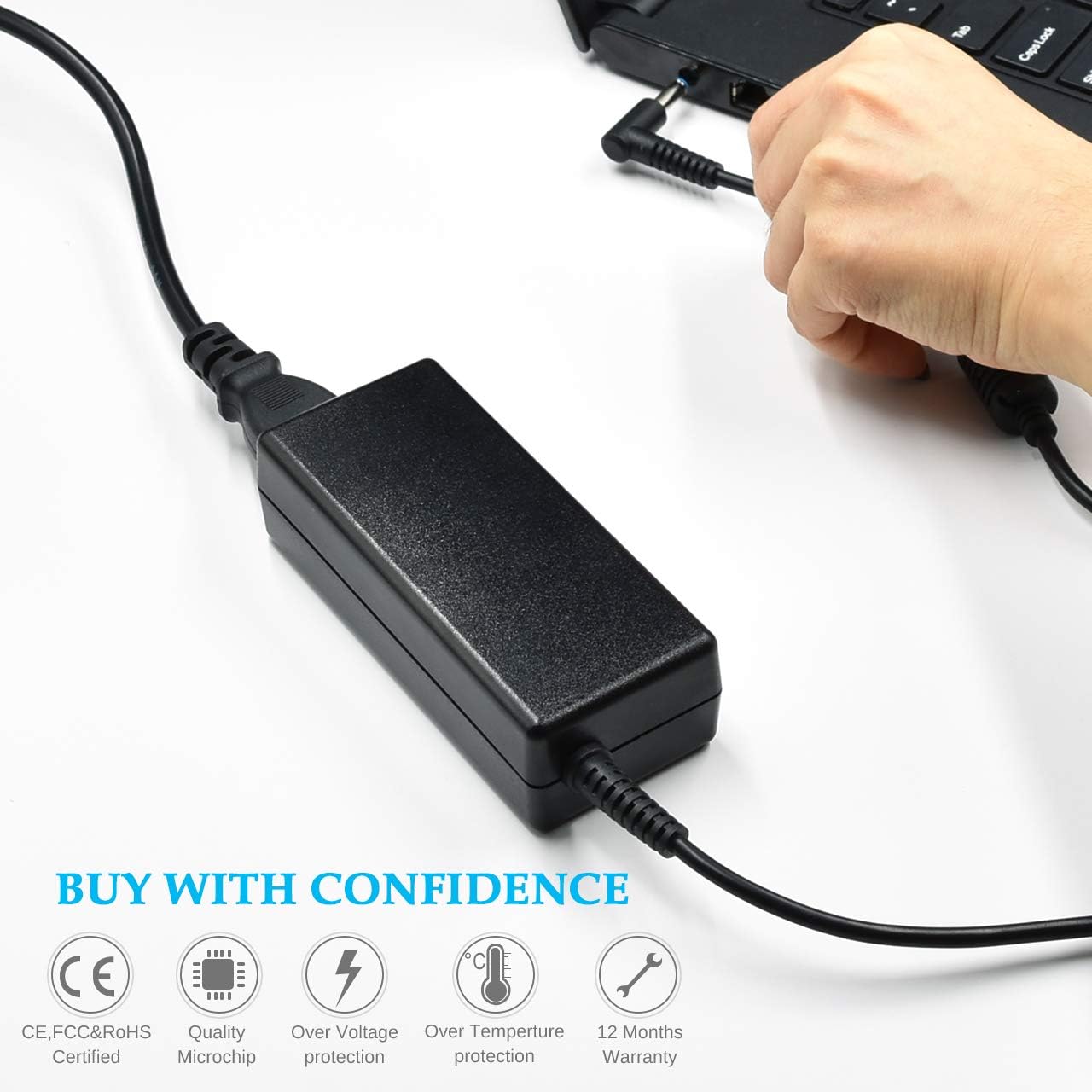 HP Original 65W Smart AC Adapter