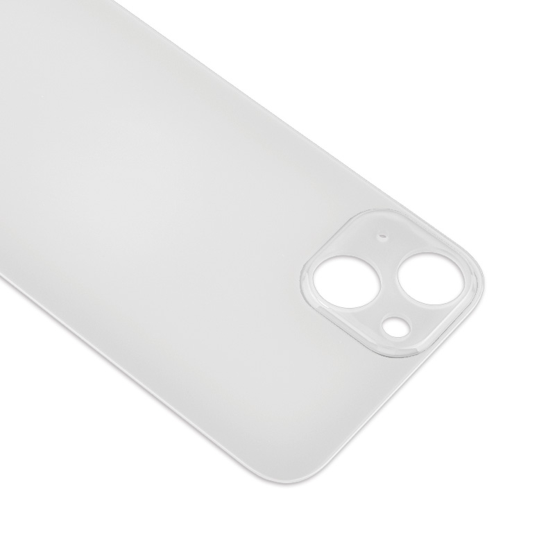 Back Glass Cover with Adhesive for iP 13 (NO LOGO) - All Colors ( Big Hole)