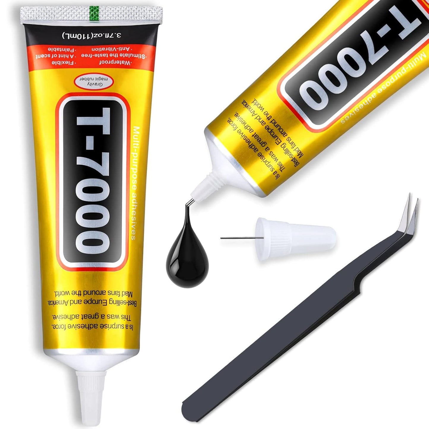 T-7000 Black Adhesive Glue 110MM