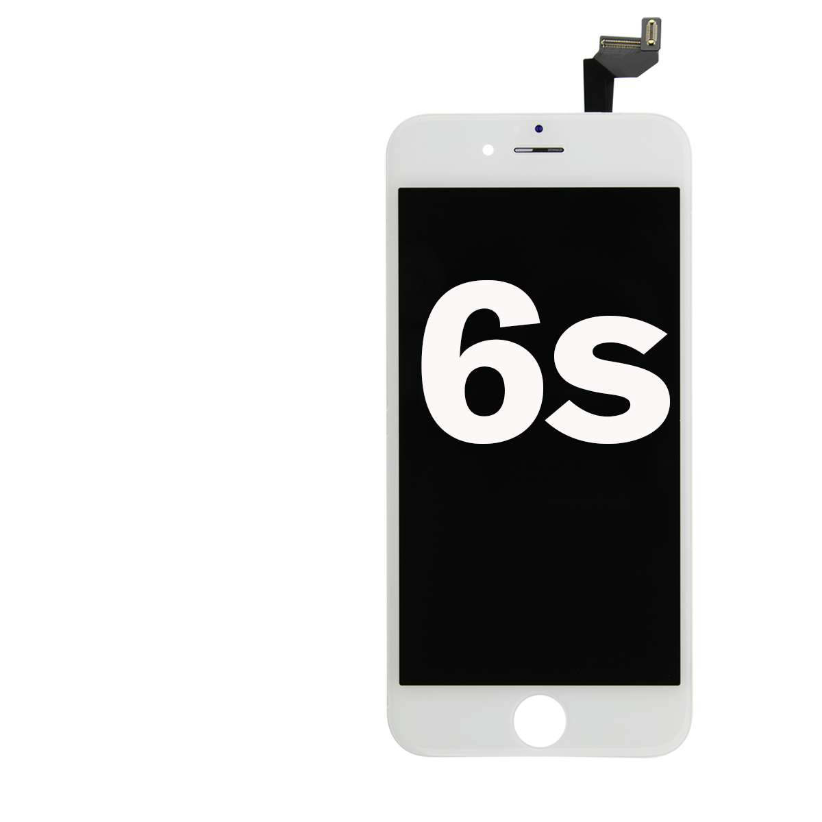 iPhone 6S LCD Assembly w/ Steel Plate (WHITE)