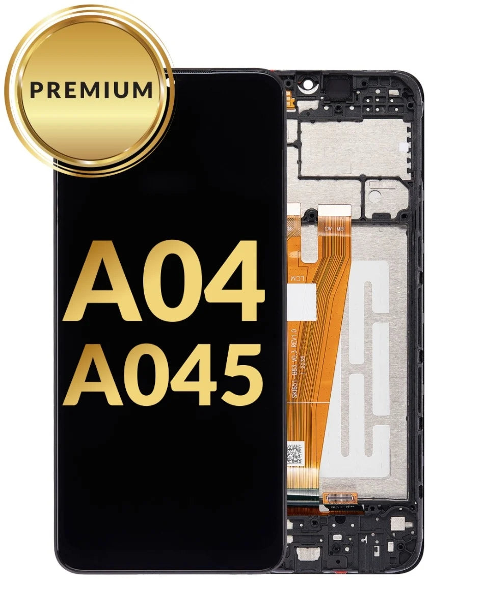 LCD Assembly with Frame for Galaxy A04 (A045 / 2022) (Premium)