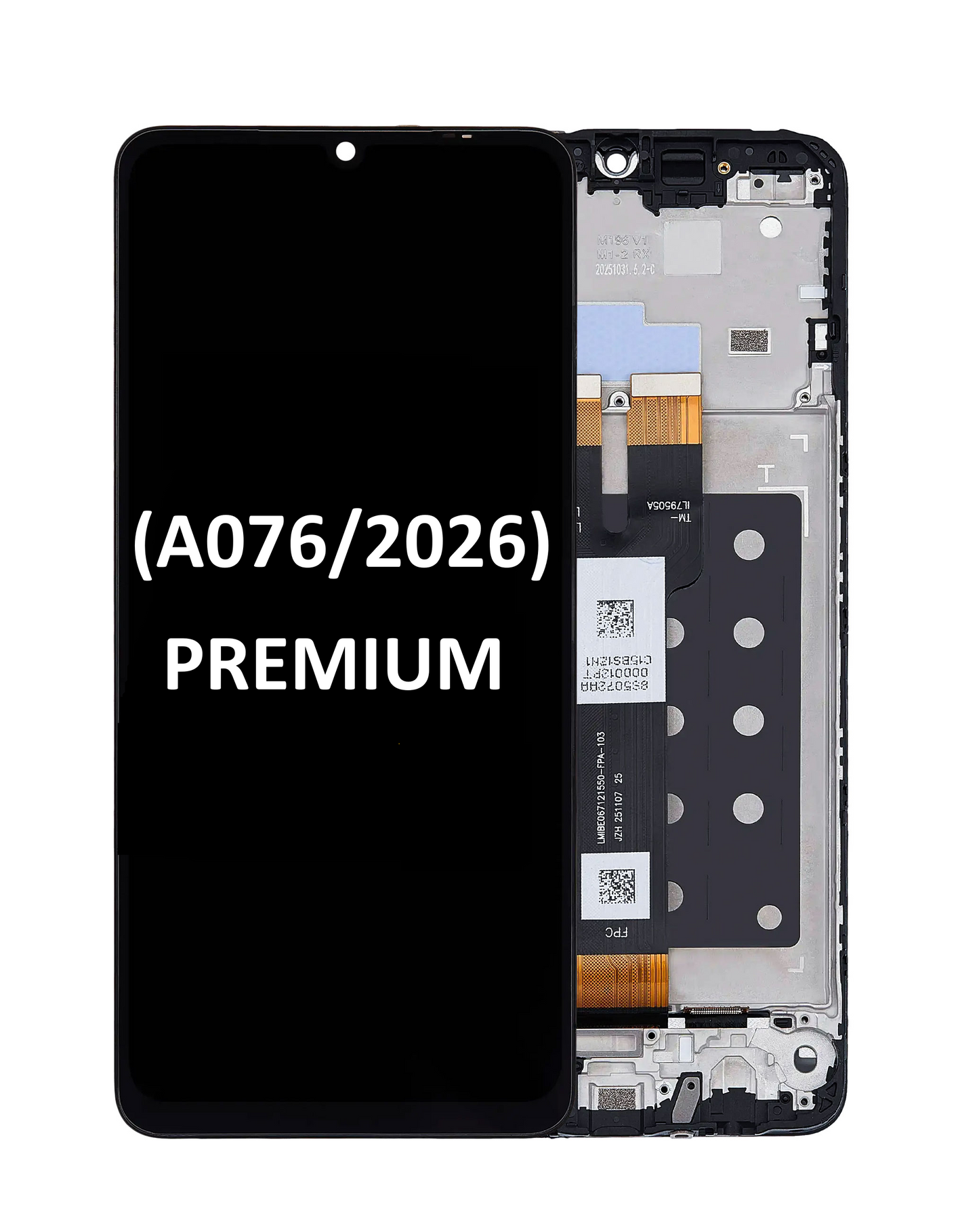 LCD Assembly with Frame for Galaxy A07 5G (A076 / 2026) (Premium)