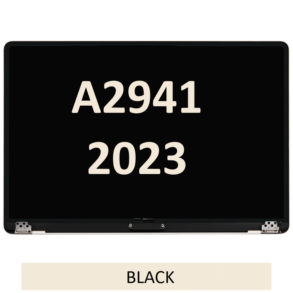 MacBook Air 15" (A2941 / 2023) / Air 15" (A3114 / 2024) LCD Screen (Black)