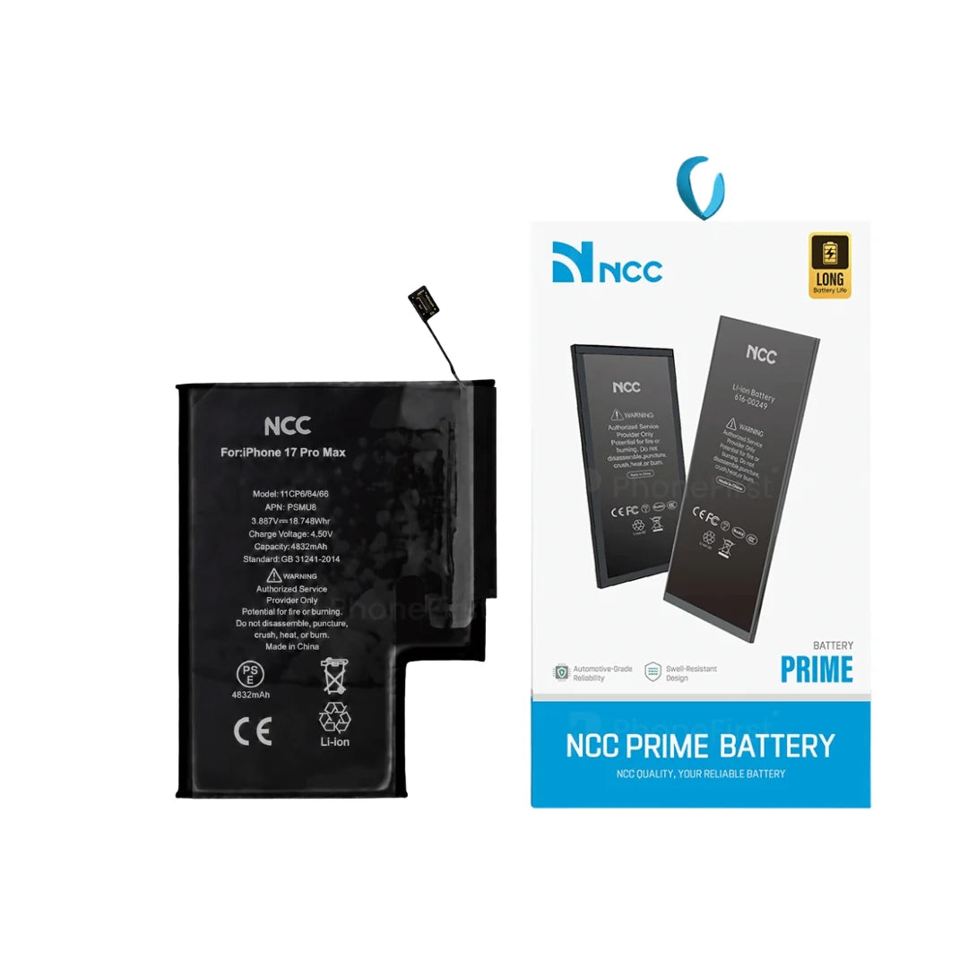 iPhone 17 Pro Max Replacment Battery NCC