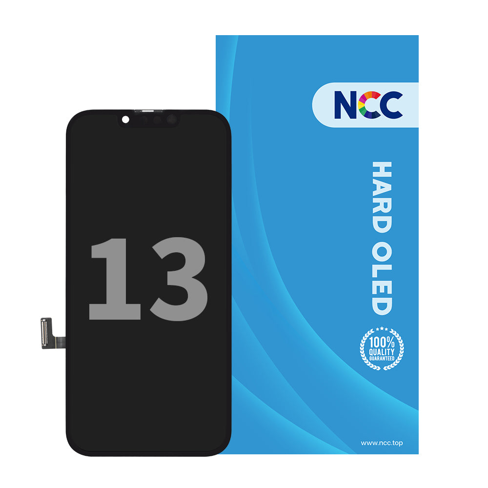 Premium Hard OLED Screen Digitizer Assembly With Frame for iPhone 13
