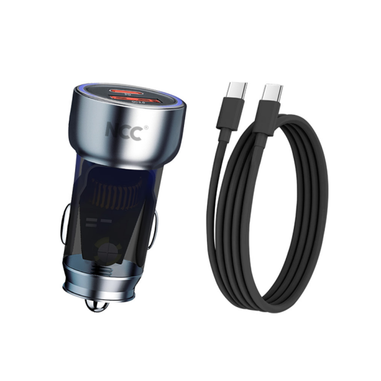 NCC R13 48W Black car Charger set C-C Black-48W