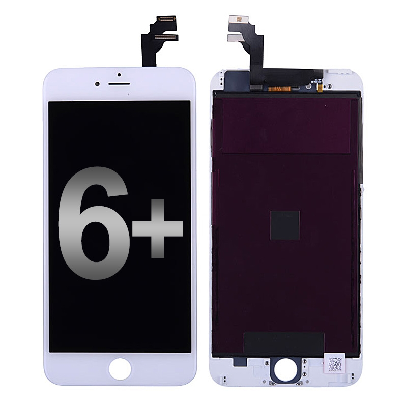 LCD with Touch Screen Digitizer with Frame for iPhone 6 Plus - White