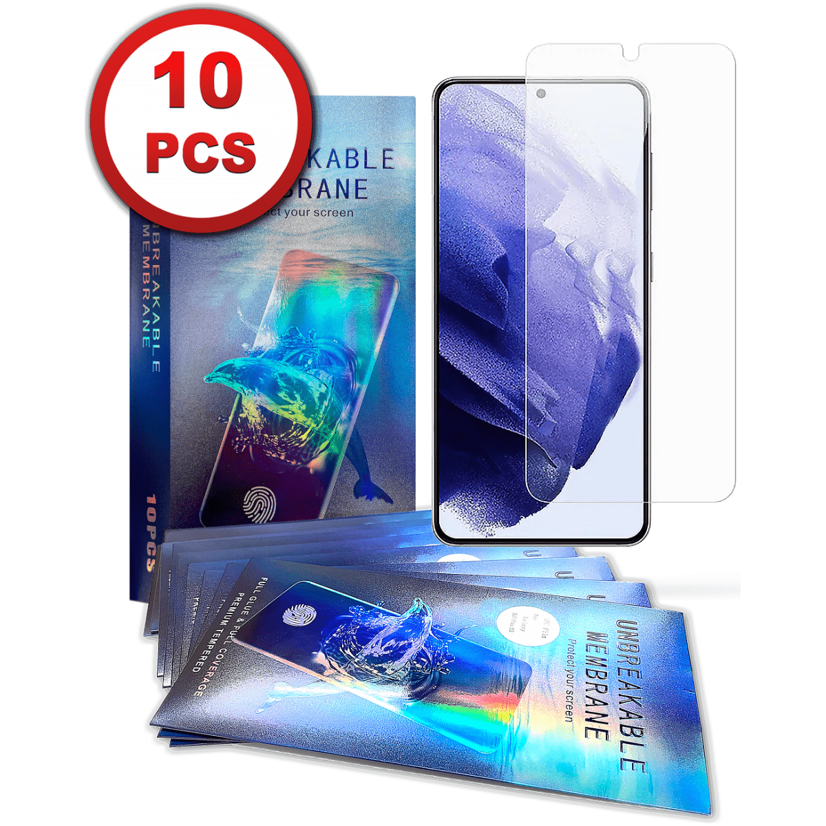 Galaxy S22 Ultra Screen Protector (Armor Style / Pack of 10)
