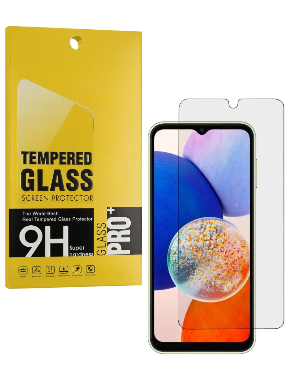 Clear Tempered Glass for Galaxy A16 (2.5D / Pack of 10 Pcs)
