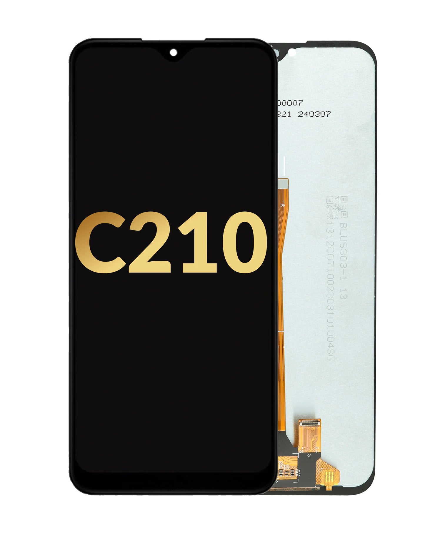 LCD Assembly without Frame for Nokia C210 (BLACK) (Premium)