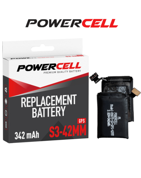 POWERCELL iWatch (42MM) Series 3 Replacement Battery (GPS Version)