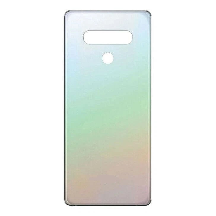 BACK COVER WITH CAMERA LENS COMPATIBLE FOR LG STYLO 6 / K71 (Silver)