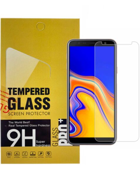 Galaxy J6 Plus (J610) / J4 Plus (J415) Clear Tempered Glass (Case Friendly / 2.5D / 1 Piece)