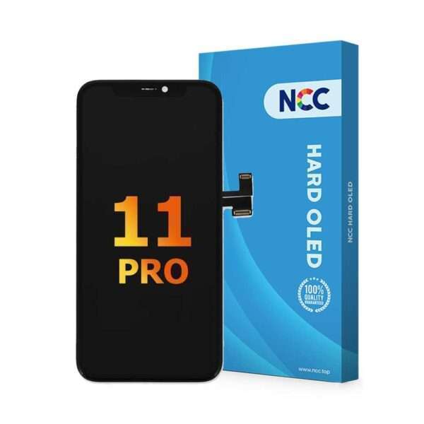 Premium Hard OLED Screen Digitizer Assembly with Frame for iPhone 11 Pro