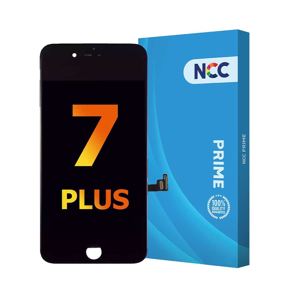 iPhone 7 Plus LCD Assembly w/ Steel Plate (BLACK)