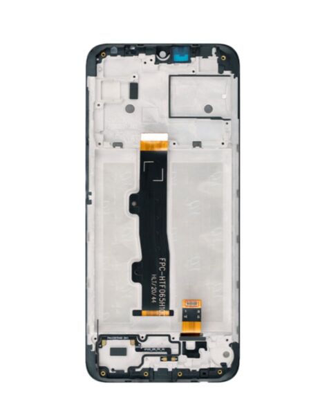 Motorola Moto E7 Power (XT2097-6) LCD Assembly w/ Frame (BLACK) (Premium / Refurbished)