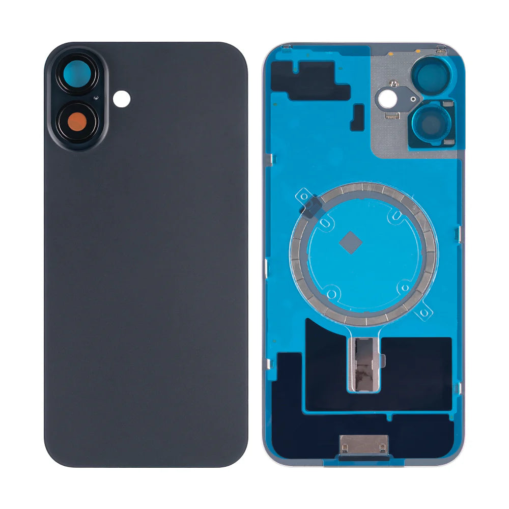 Back Glass (BLACK) (OEM Pull A Grade) iPhone 16 PLUS