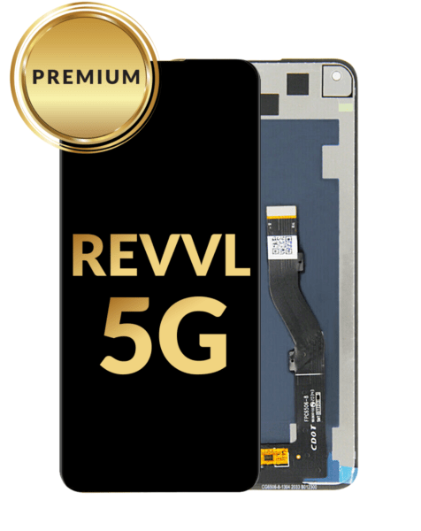 T-Mobile Revvl 5G LCD Assembly (BLACK) (Premium / Refurbished)