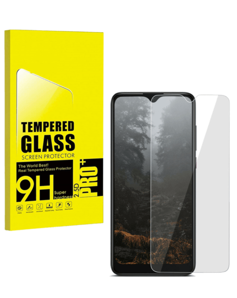T-Mobile Revvl 4 Plus / Alcatel 3X (5061) Clear Tempered Glass (2.5D / 1 Piece)