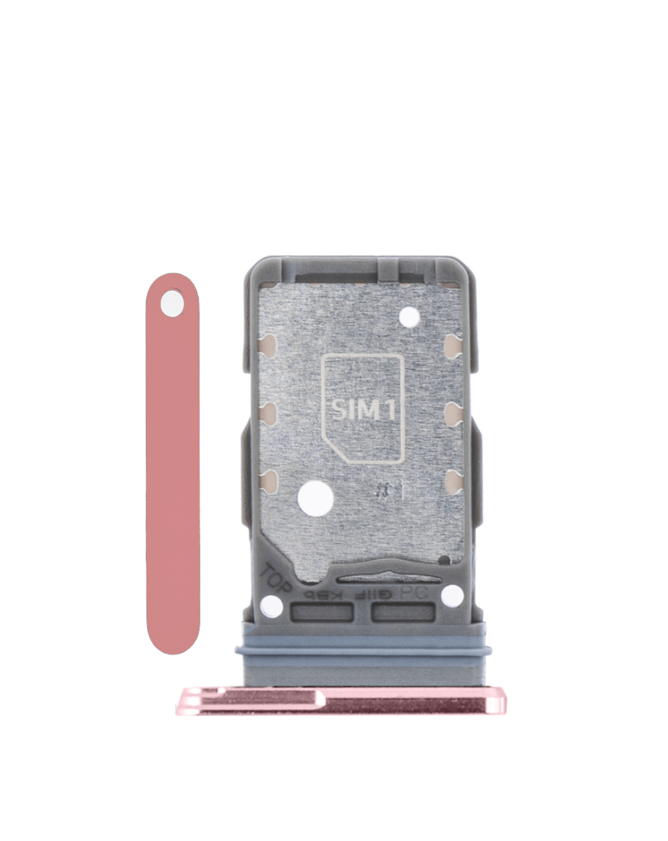 Dual Sim Card Tray for Galaxy S21 Ultra / S21 Plus / S21 (PINK)