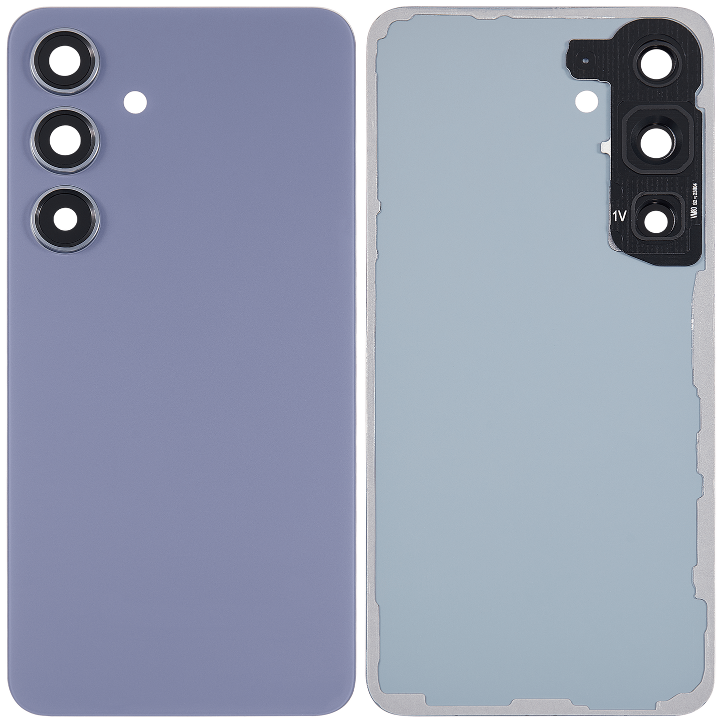 Back Cover with Camera Glass Lens and Adhesive Tape for Samsung Galaxy S24 5G S921 (for SAMSUNG) - Purple
