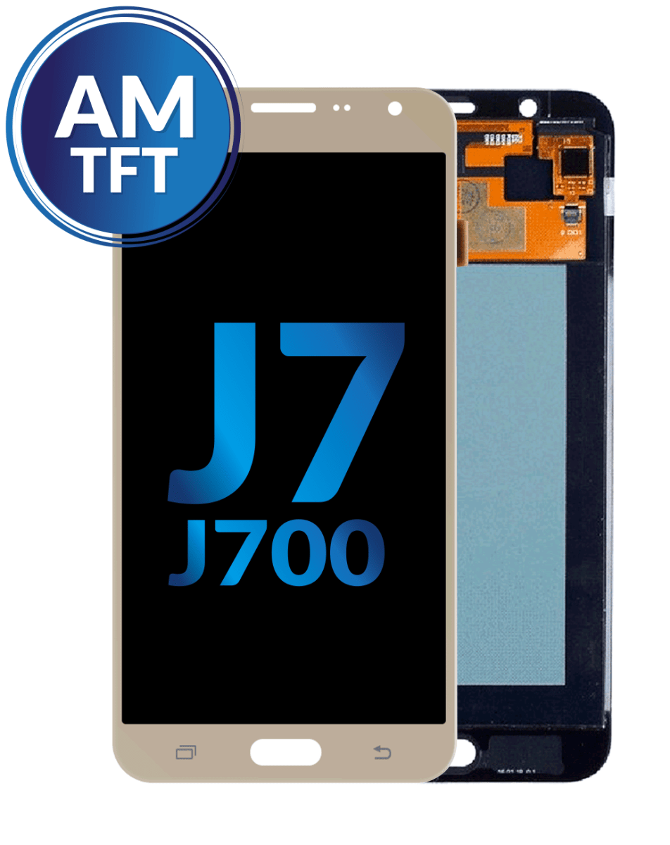 Galaxy J7 (J700 / 2015) LCD Assembly (GOLD) (Aftermarket TFT)