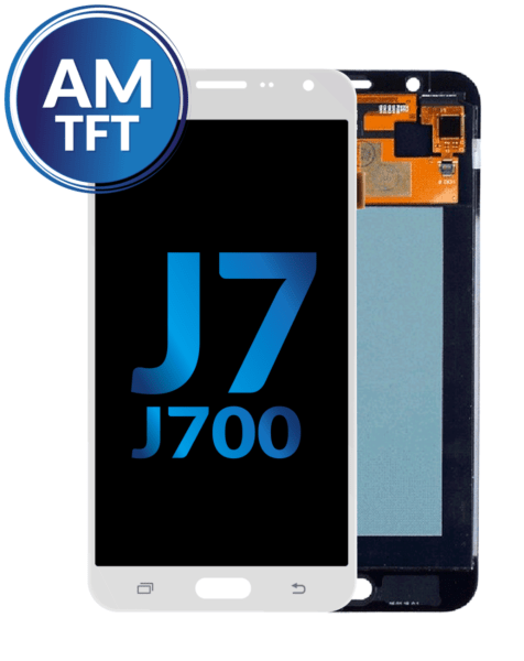 Galaxy J7 (J700 / 2015) LCD Assembly (WHITE) (Aftermarket TFT)