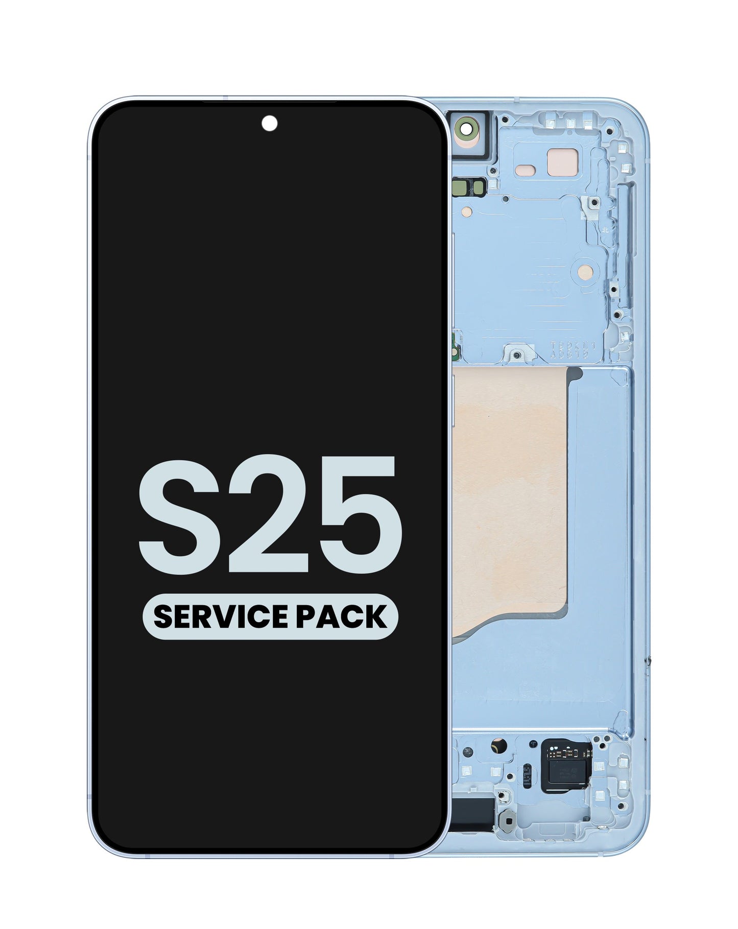 OLED Assembly with Frame for S25 (S931) (ICYBLUE) (Service Pack)
