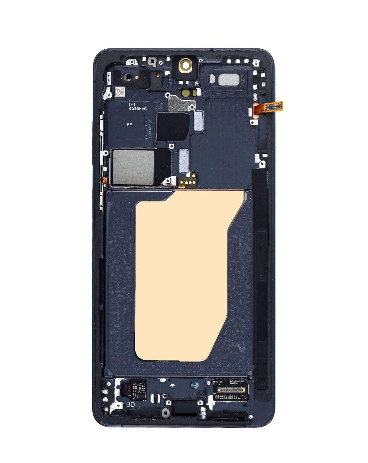 OLED Assembly with Frame for Galaxy S26 Ultra (S948) (Black) (Service Pack)