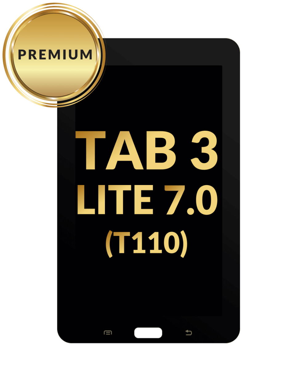 Galaxy Tab 3 Lite 7.0 (T110) LCD Assembly (BLACK) (Premium/Refurbished)