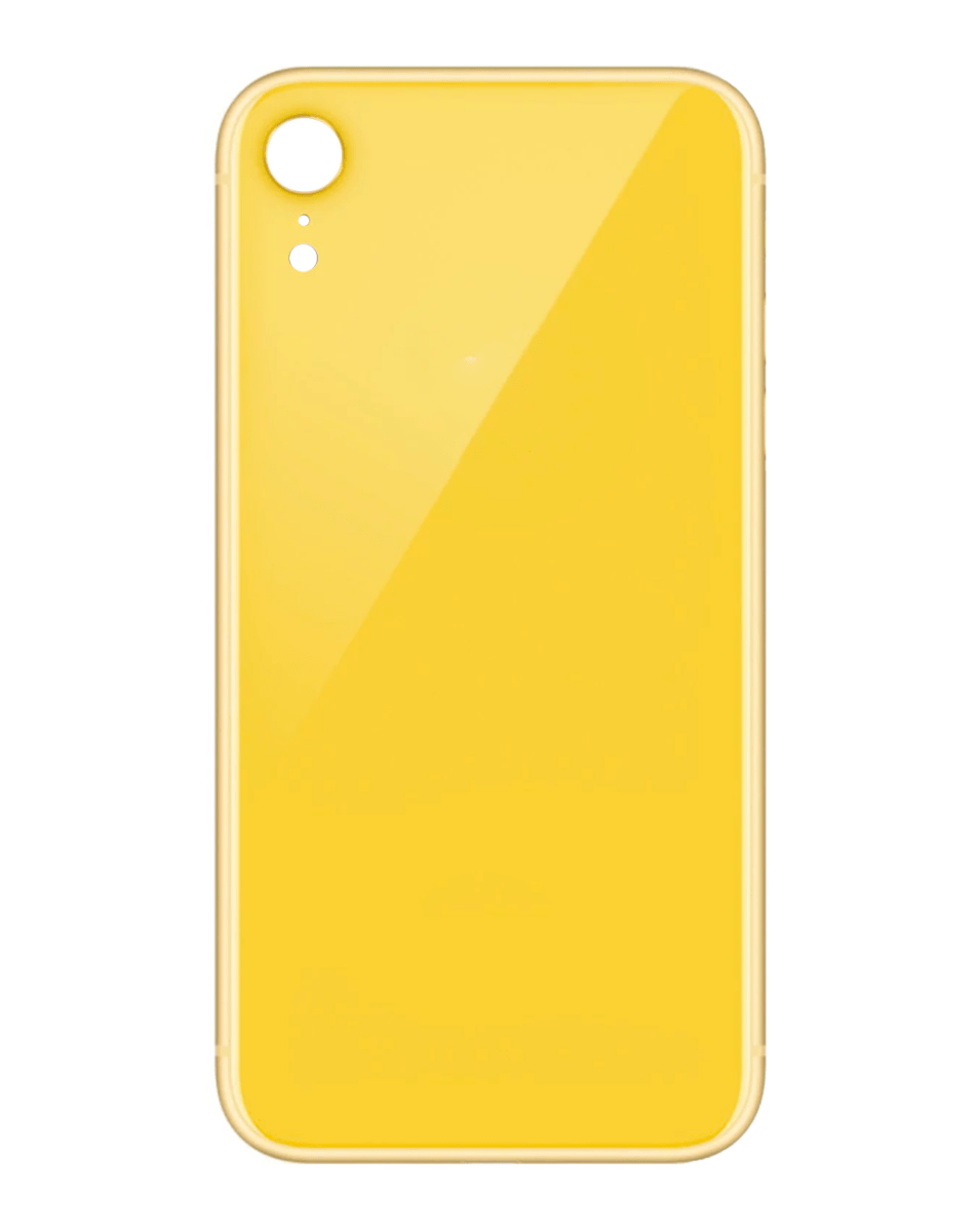 iP XR Bigger Camera Hole Back Glass (YELLOW)