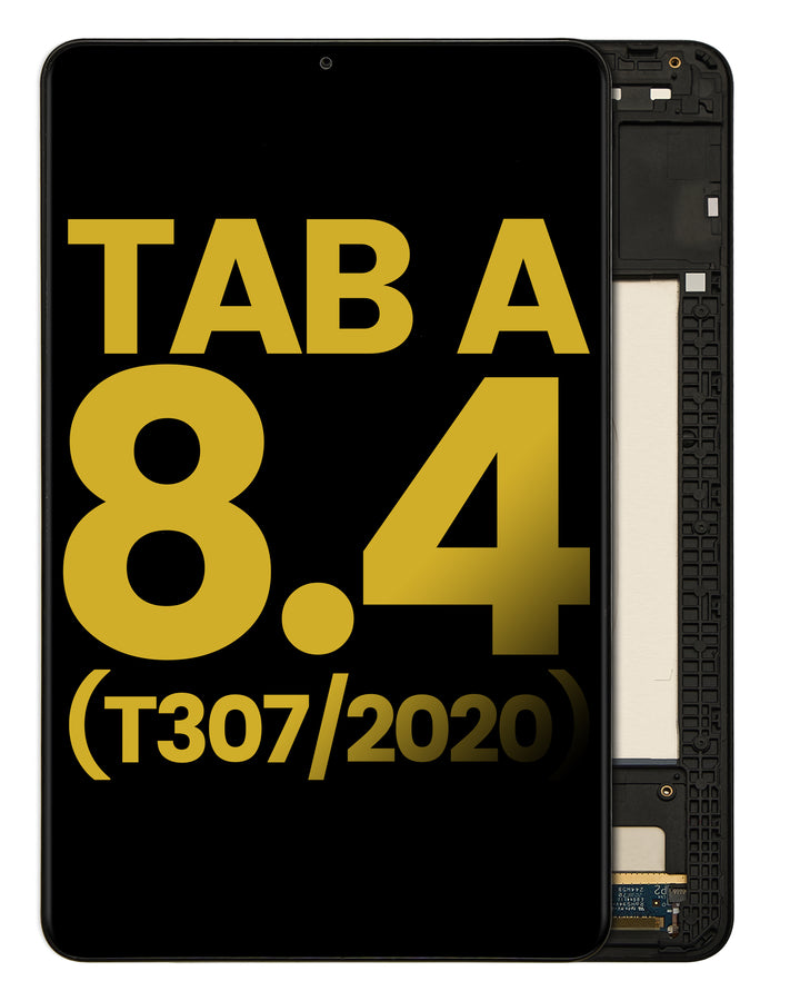 LCD Assembly With Frame Compatible For Samsung Galaxy Tab A 8.4" (T307 / 2020) (Refurbished)