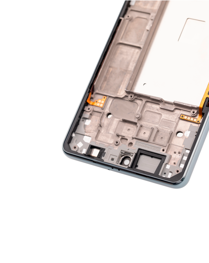 LG Stylo 6 LCD and Touch Screen Assembly with Frame- Silver