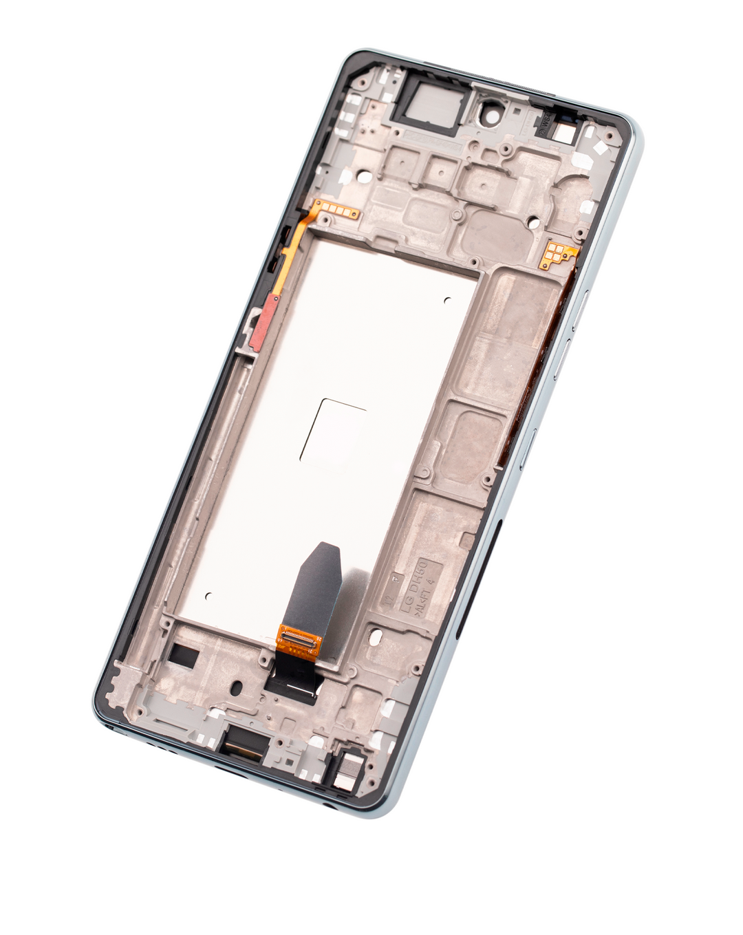 LG Stylo 6 LCD and Touch Screen Assembly with Frame- Silver