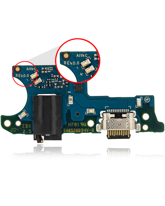 CHARGING PORT BOARD WITH HEADPHONE JACK COMPATIBLE FOR SAMSUNG GALAXY A02S (A025F / 2020) / A03S (A037F / 2021) (INTERNATIONAL VERSION)