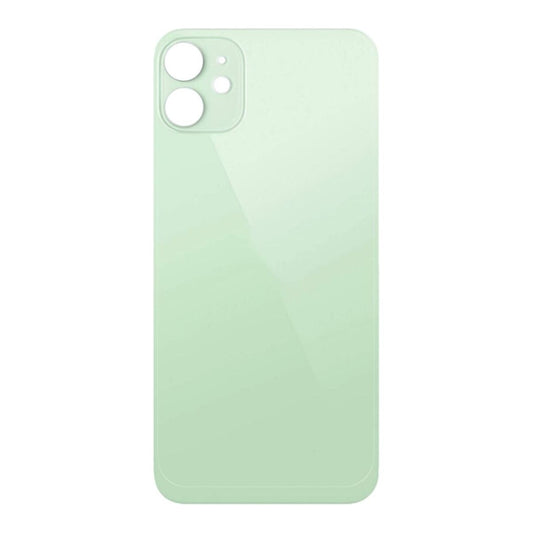 iP 12 Bigger Camera Hole Back Glass (NO LOGO) (GREEN)