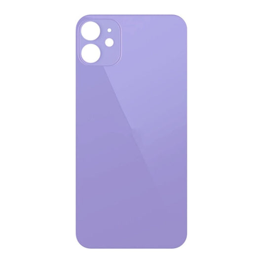iP 12 Bigger Camera Hole Back Glass (NO LOGO) (PURPLE)