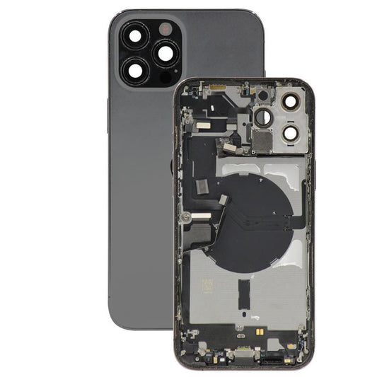 OEM PULL - BACK HOUSING FOR iP 12 PRO MAX (NO LOGO) -GRAPHITE