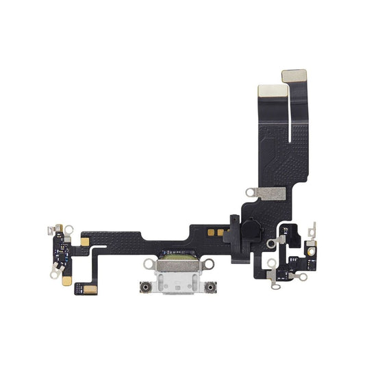 CHARGING PORT FLEX CABLE COMPATIBLE FOR iP 14 (STARLIGHT)