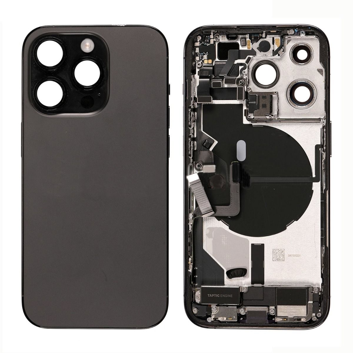 OEM PULL - BACK HOUSING FOR iP 14 PRO MAX - GRAPHITE (NO LOGO)