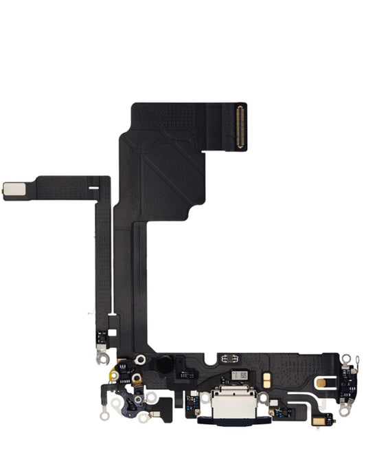 Charging Port Flex Cable for iPhone 15 Pro (BLACK TITANIUM) (Premium)