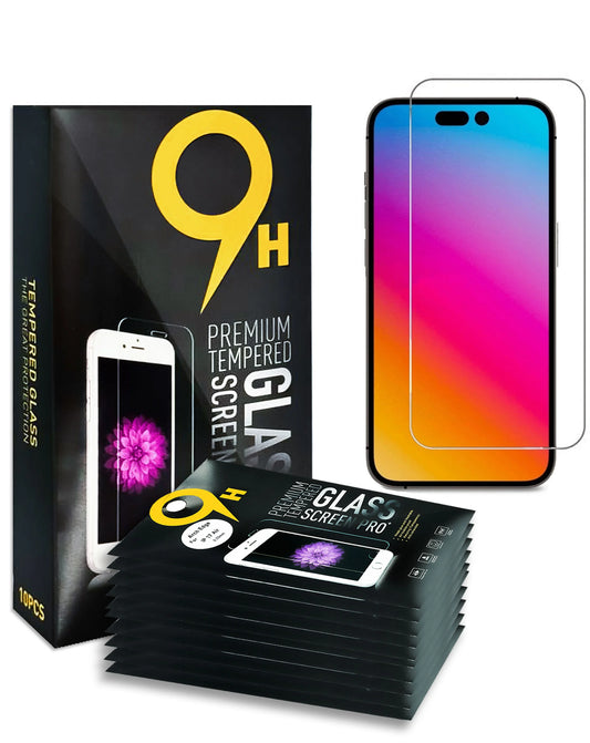 Privacy Tempered Glass for iP 15 Plus / 15 Pro Max / 16 Plus (Pack of 10)