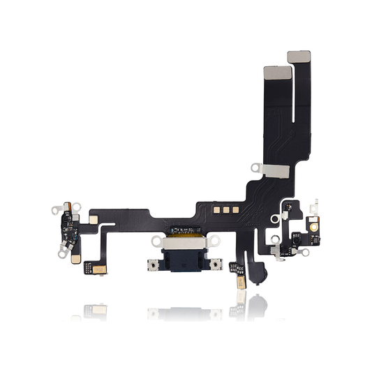 CHARGING PORT FLEX CABLE COMPATIBLE FOR iP 14 (MIDNIGHT)
