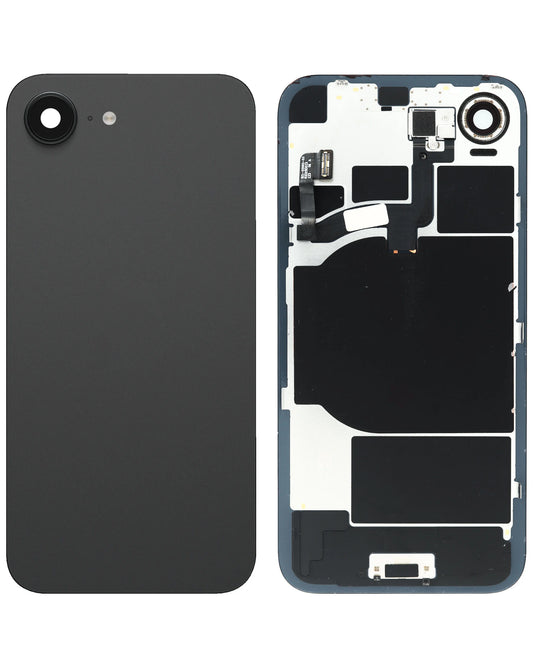Back Glass for iPhone 16e (BLACK) (OEM Pull A Grade)