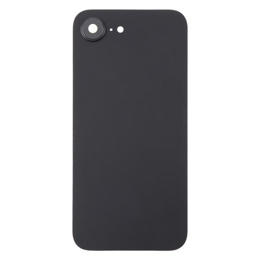 Back Glass With Steel Plate Compatible For iPhone 16e (Black)(NO LOGO)