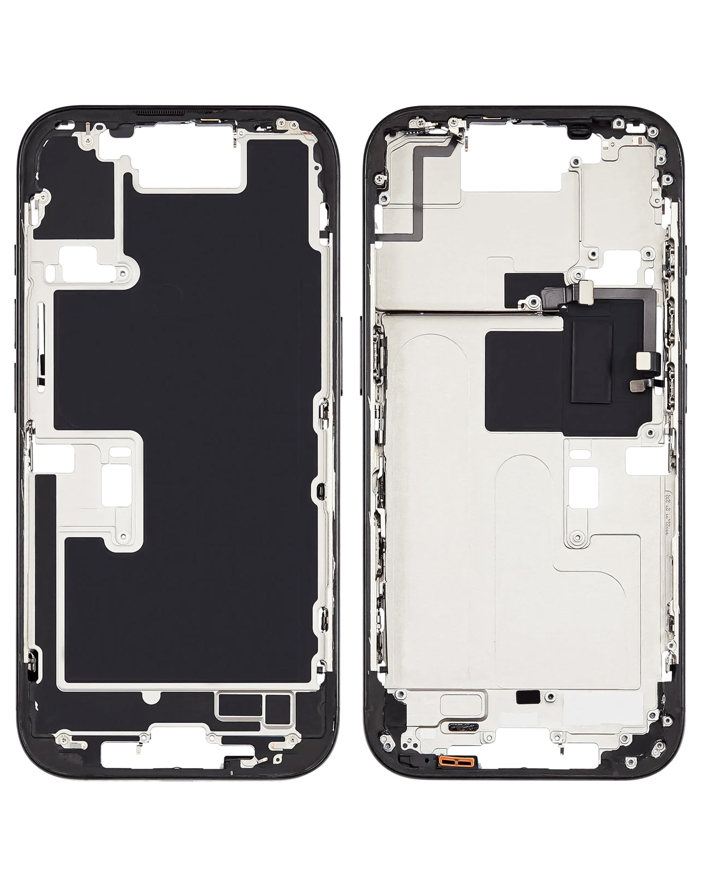 Middle Frame w/Parts for iPhone 16 Pro (BLACK TITANIUM) (US Version)