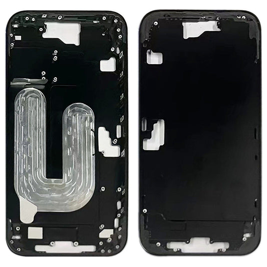 Middle Frame w/Parts for iP 16 PLUS (BLACK)