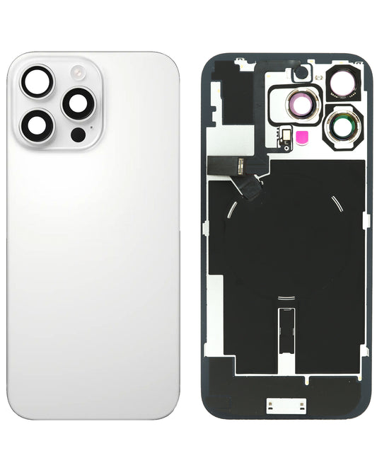 Back Glass (NO LOGO) 16 Pro Max Service Pack