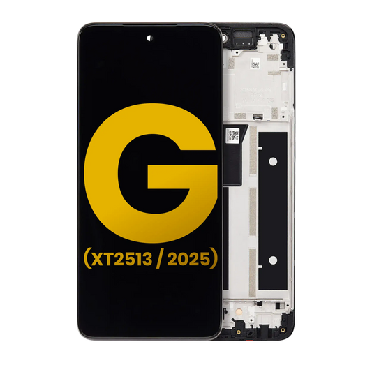 LCD Assembly With Frame Compatible For Motorola Moto G 5G (XT2513 / 2025) (Refurbished) (All Colors)