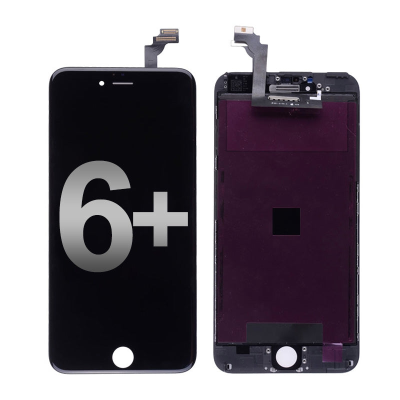 LCD with Touch Screen Digitizer with Frame for  iPhone 6 Plus - Black